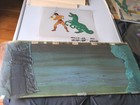 Blackstar Animation Cel Production Art Cartoons Vintage He-man Background X1