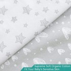Waterproof Changing Pad Cover 100  Natural Cotton Changing Table Covers 2 Pack