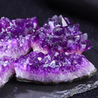 80-100g Raw Amethyst Crystal Quartz Cluster Specimens Healing Reiki Ornaments