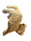 Ty Classic Cobbler Orange Tabby Cat Stuffed Animal Plush