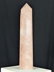 Rose Quartz Tower Crystal Gemstone Large Big Point Chakra Reiki