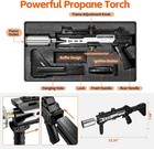 Powerful Propane Torch Gun  Kitchen Torch W adjustable Flame  Flamethrower Blow