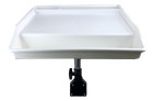 Pactrade Marine Fishing White Fillet Table Bait Cutting Board Single Rail Mount