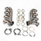 2  Primary F Body Turbo Headers Monsters For 98-19 Ls1 Lsx Ls9 3 turbo Manifolds