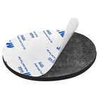 10pcs Rubber Solid Discs Self Adhesive Round Pad Sealing Cushioning Dia 5-150mm
