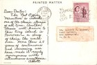 Postcard  The Post Office Mauritius  Issued 1847  Posted 1961  Stamp History 