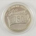 1991-s Us Silver Dollar Uso 50th Anniversary Proof Coin W  Ogp   Coa  90  Silver