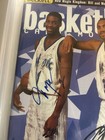 Tracy Mcgrady   Grant Hill Signed Beckett Magazine 2000 Magic Auto Beckett Bgs 