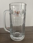A w All American Food Clear Glass Mug stein W  Handle Soda Theme 2016
