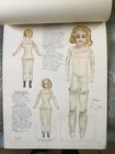 Vtg Antique German Bisque Paper Dolls - Janet Nason - 1977 Uncut