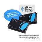 Orei Usb Over Cat6 7 Extender Upto 165 Feet usb-ex165-k 