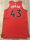 Game Worn Nike Pascal Siakam Toronto Raptors Nba Basketball Jersey Signed W Coa