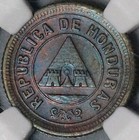 1884 Ngc Ms 62  Honduras 1 Centavo Rare 24k Finest Known Pop 1 0  23101402c 