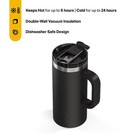 Rtic Outdoors Roadtrip Travel Stainless Steel Mug Tumbler