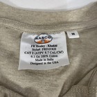 Rasco Fr Men Shirt M Khaki Henley T-shirt Long Sleeve Work Wear Cat2