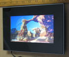 Insignia Digital Picture Frame 16 9 Wide Format 7  Screen Ns-dpf0712g W  Remote