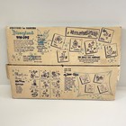 Vintage Disneyland 1950 s Pin-ups Casey Jr Train Wooden Wall Decoration Box