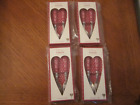 S 4 2016 Pottery Barn Kids Valentines Day Hearts Utensil Sets - New In Package