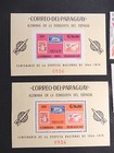 Rare Matching   s Paraguay Sc  950a   Mi 83-84 Perf Imperf Mnh   Mi 1559-66 Mnh