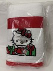 Hello Kitty 2 Pack Christmas Hand Towels 16  X 28  100  Cotton New In Pkg 