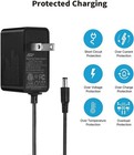 12v 1a 10ft Power Supply Adapter  Ac 100-240v To Dc 12v 1a Adapter Power