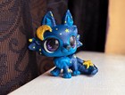 Ooak Littlest Pet Shop    celestial Wolf    Handmade Custom 