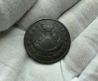 18    54   Bank Of Upper Canada One Half Penny Token I433
