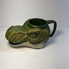 Pair Of 1997 Jurassic Park Dino World Mugs  Dinosaur Movie Bin N   935