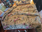 Vintage Ralph Lauren Floral Adriana Comforter Queen Italy   Pillows Sateen Read
