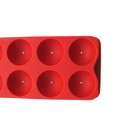 2pc Silicone Round Whiskey Ice Ball Mold Press Freezer Tray Bourbon Sphere Maker
