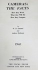Cameras The Facts How They Work   Compare Photography Illustrated History 1961