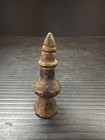 Antique Tibetan Buddhist Mini Stupa Chorten Early Cast Bronze Sacred