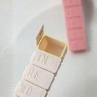 Weekly Pill Organizer Large 7 Day Pill Case Daily Vitamin Case Medicine Holder