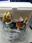Waltdisney Gallery Alice In Wonderland Alice   Whiterabbit Figurine Markrita New