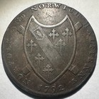 1792 Great Britain Norwich 1 2 Half Penny Conder Token  Lion s Castle Vf