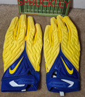 Nike Superbad 6 0 Nfl L a  Rams  99 Aaron Donald Padded Football Gloves  New