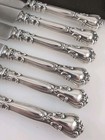 8 Gorham Chantilly Sterling Knife Old French Bolster New Stainless Blades 8 1 2   
