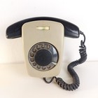 Vintage Retro Rotary Dial Phone Wall Hangable  Made In Ussr 1970s