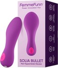 Femmefunn Solia Bullet Vibrator     Flat-tip Clitoral Stimulator Waterproof Toys
