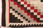 Atq Navajo Transitional Cross Rug Native American Indian Weaving 37x24 Textile