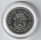 Beautiful Rare Vintage Royal Haitian Casino Chip Token  1  Port-au-prince Haiti 