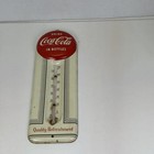 Vintage 1950 s Coca-cola Metal Thermometer Advertising Sign Works