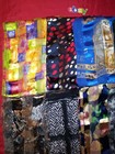 12 Pc Lot Stylish Women Hair Wrap Neck  Scarf Head Wrap Silky Feel Polyester New
