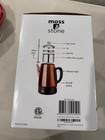 Moss   Stone Percolator Coffee Pot Electric 10 Cup  Stainless Steel Copper