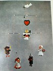 Vintage 1981 Sears   Roebuck Christmas Around The World Mobile Decoration 30 