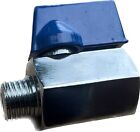 1 4  Brass Mini Ball Valve Npt Female X Male Shut Off Valve