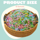 8 Oz Easter Grass Shredded Paper Recyclable Crinkle Cut Basket Filler Decor