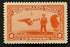 Travelstamps  1939 Nicaragua Air Mail Stamps Scott   c237 - 2 Cent Mint Mnh Og