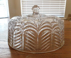 Crystal Clear Industries Portico Cake Plate Cover Only 10 7 8 Inch