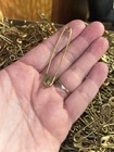 Huge 4 4 Lb Bulk Lot 2-1 4    Gold Tone Safety Pins Heavy Duty Sewing Crafts